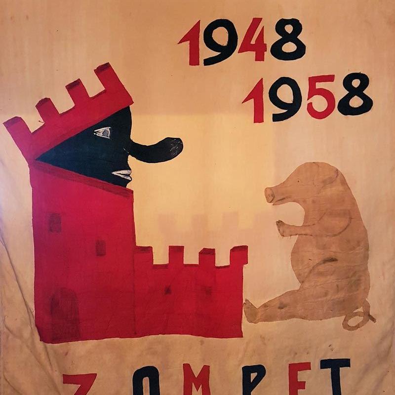 Erste Fahne von 1958